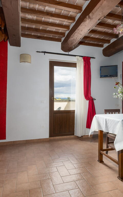 Casale Tiziano: Esszimmer