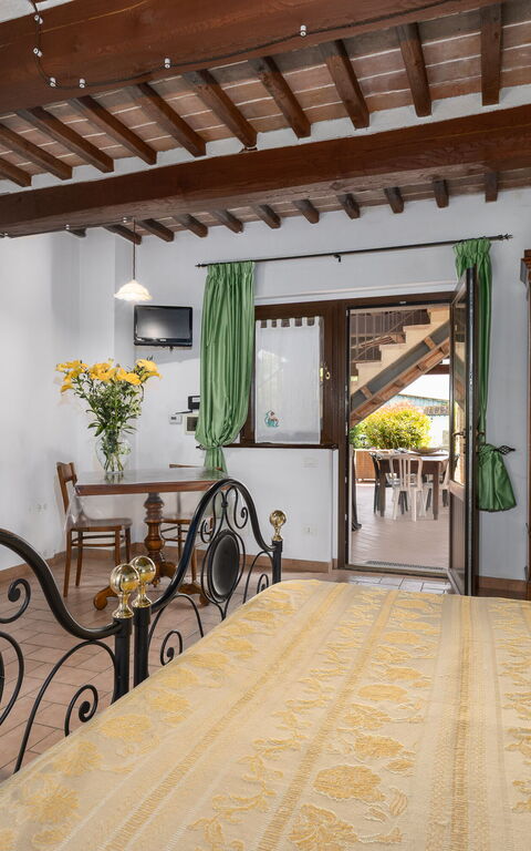 Casale Tiziano: Schlafzimmer