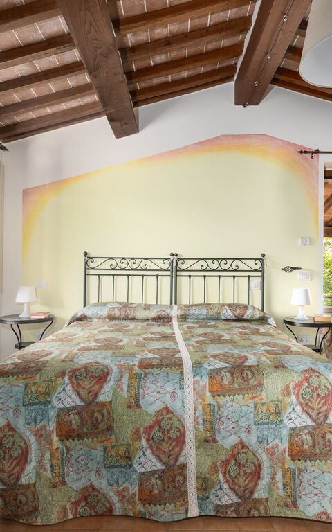 Casale Tiziano: Schlafzimmer