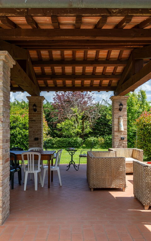Casale Tiziano: Außen, Balkon / Terrasse / Patio, Draussen