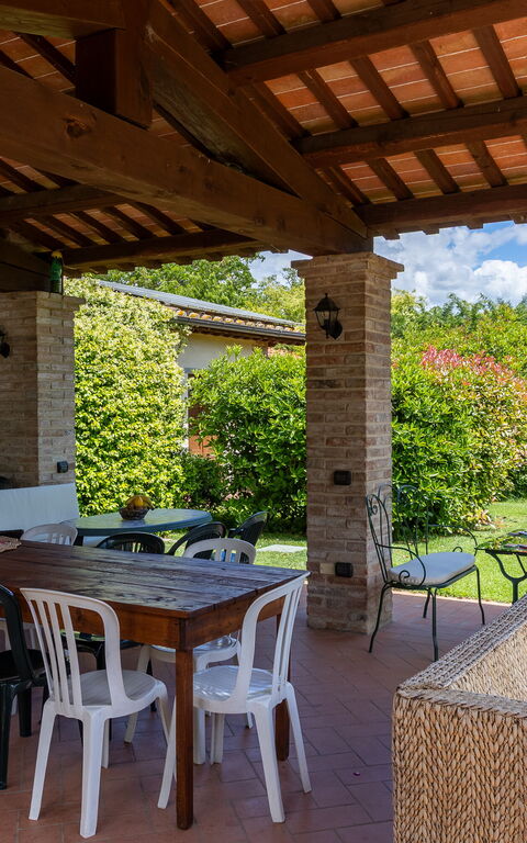 Casale Tiziano: Balkon / Terrasse / Patio