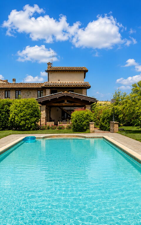 Casale Tiziano: Außen, Draussen, Garten, Schwimmbad