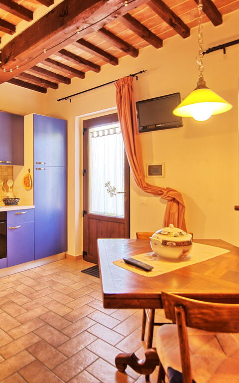 Casale Tiziano: Esszimmer, Küche