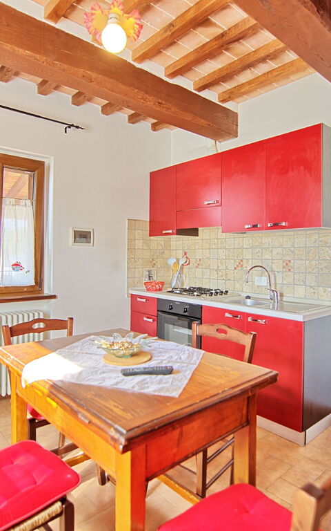 Casale Tiziano: Esszimmer, Küche