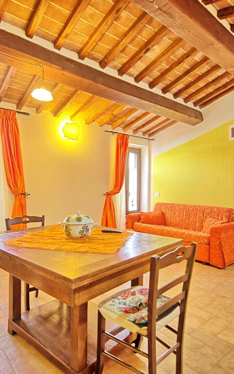 Casale Tiziano: Esszimmer, Küche