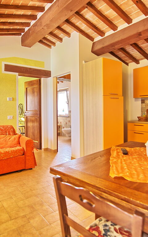 Casale Tiziano: Esszimmer, Küche