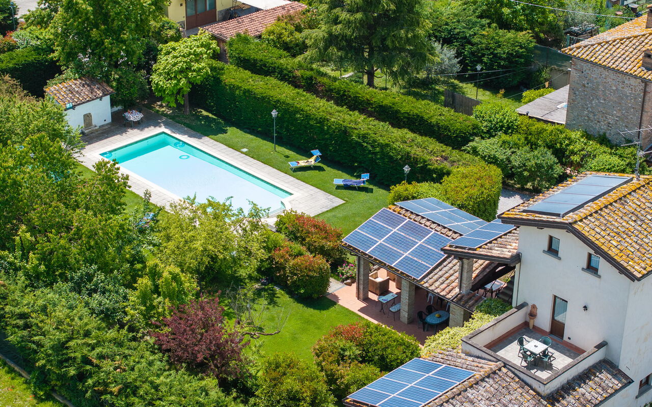 Casale Tiziano: Ansichten, Außen, Draussen, Garten, Schwimmbad