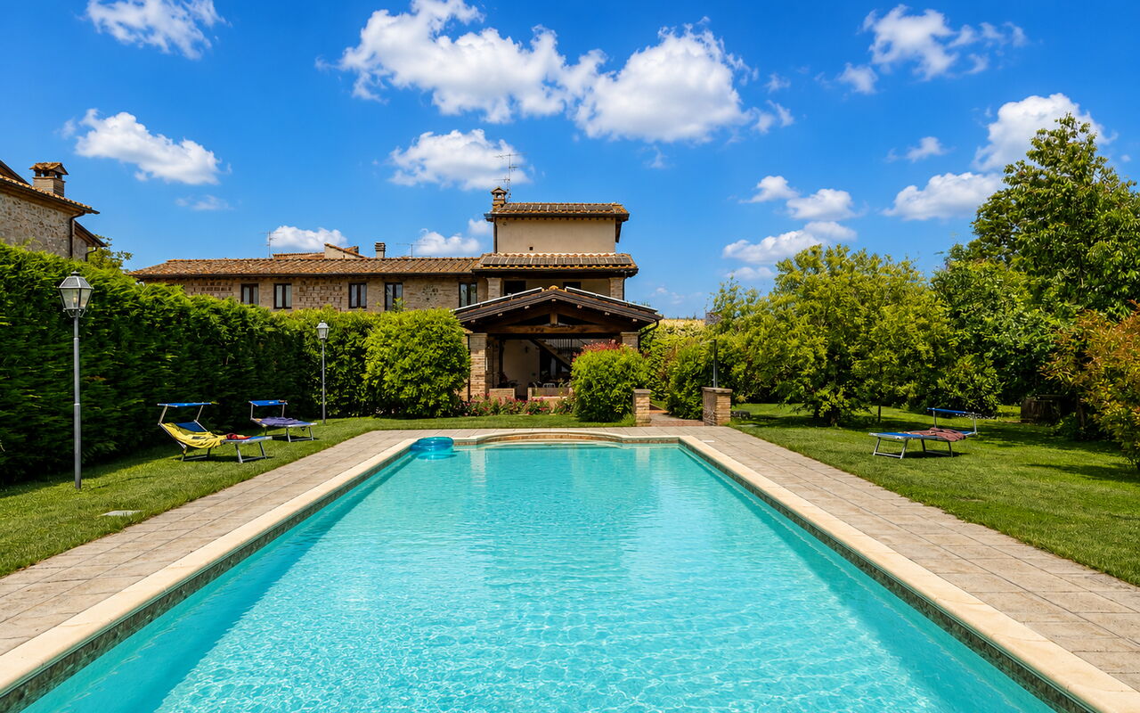 Casale Tiziano: Außen, Draussen, Garten, Schwimmbad