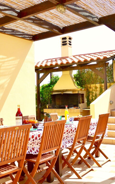 Villa Sevi Grande: Balkon / Terrasse / Patio, Draussen