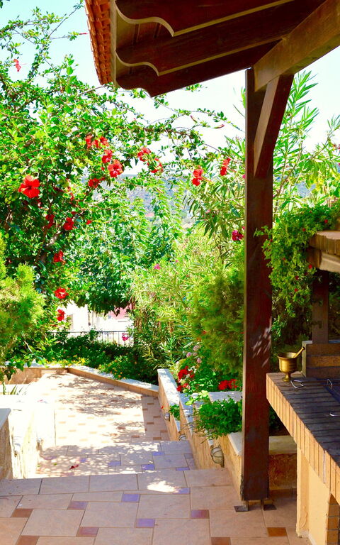 Villa Sevi Grande: Balkon / Terrasse / Patio, Draussen