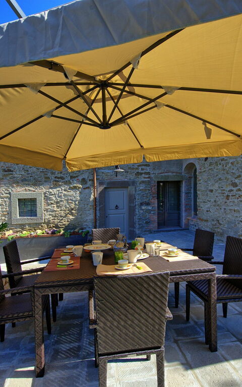 Casa La Fonte: Balkon / Terrasse / Patio, Garten