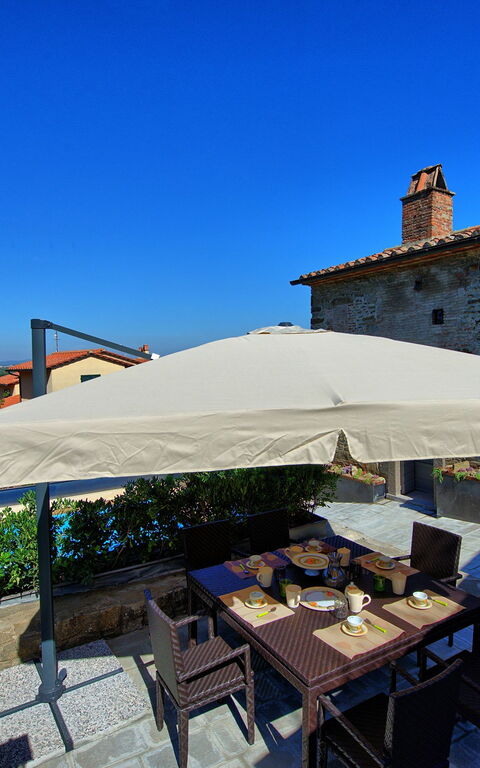 Casa La Fonte: Balkon / Terrasse / Patio, Garten