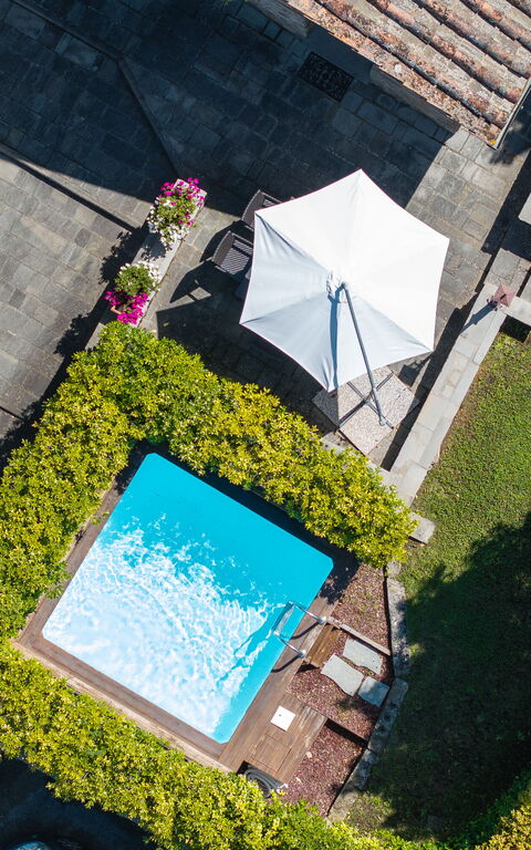 Casa La Fonte: Garten, Schwimmbad