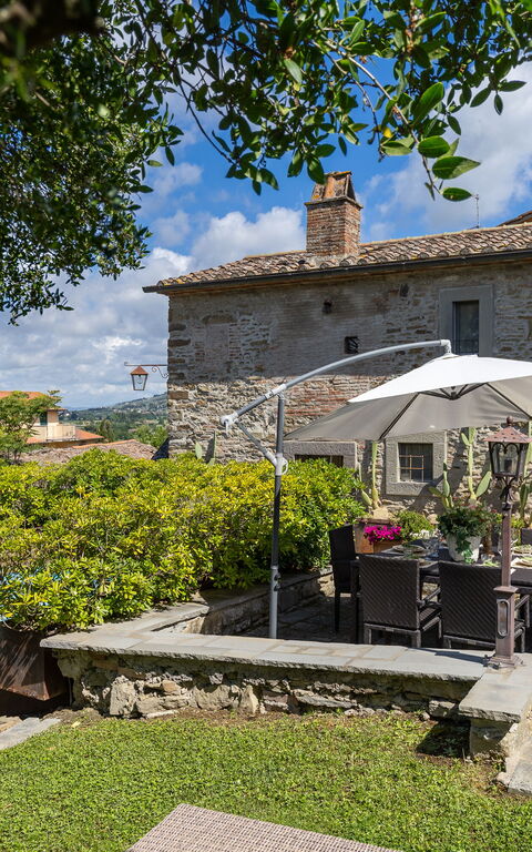 Casa La Fonte: Balkon / Terrasse / Patio, Garten