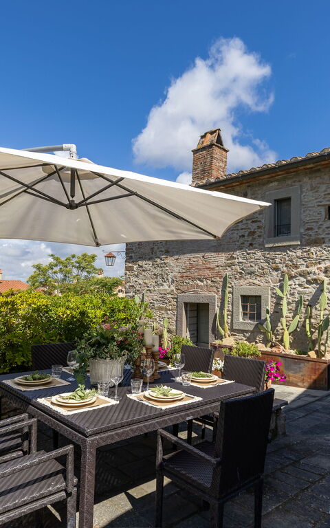 Casa La Fonte: Außen, Balkon / Terrasse / Patio, Draussen