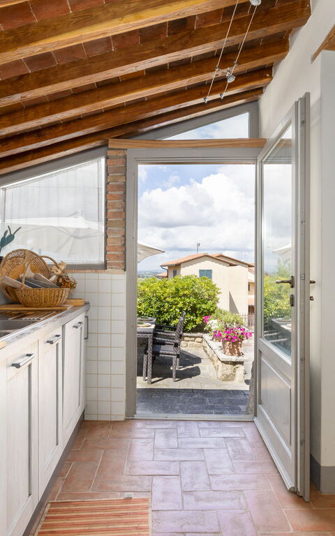 Casa La Fonte: Küche