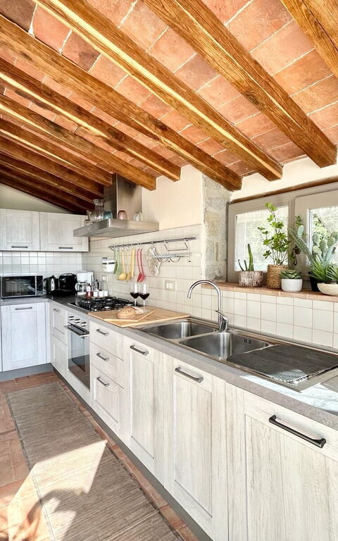 Casa La Fonte: Küche