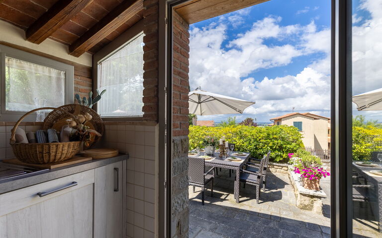 Casa La Fonte: Küche