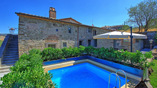 Casa la Fonte: Draussen, Schwimmbad