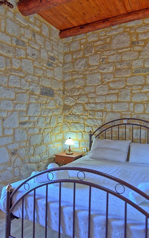 Villa Vrisses: Schlafzimmer