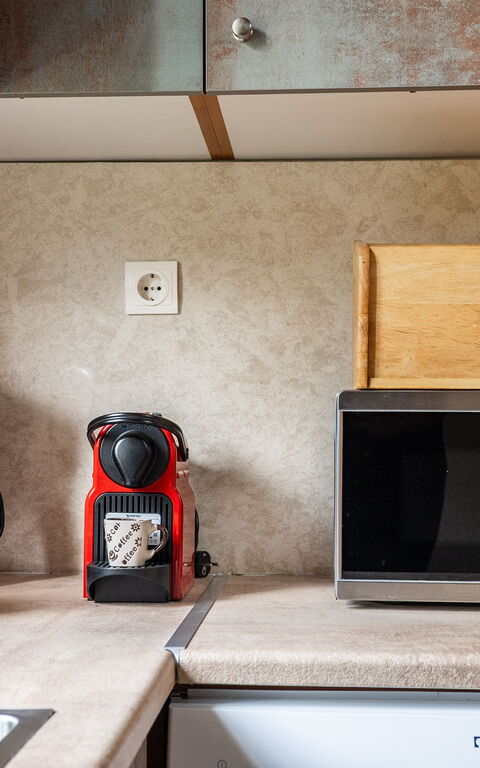 Villa Vrisses: Küche