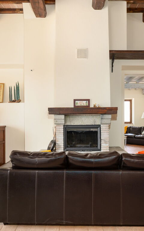 Casale Santa Francesca: Wohnzimmer