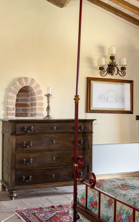 Villa Assisi: Schlafzimmer