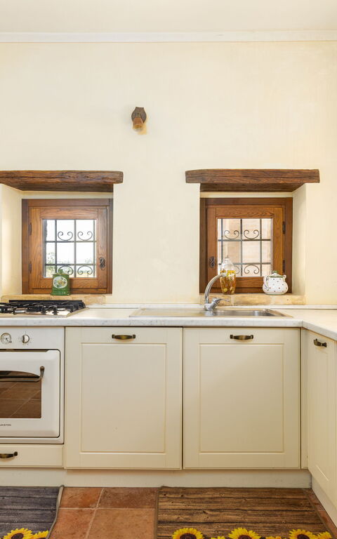 Villa Assisi: Küche