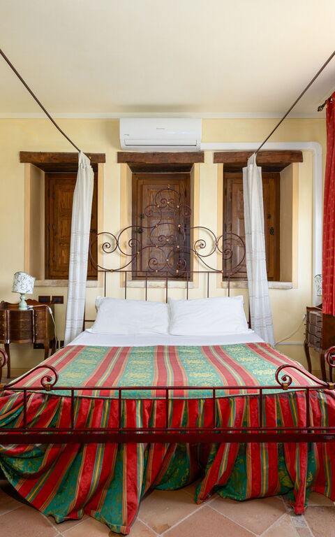 Villa Assisi: Schlafzimmer