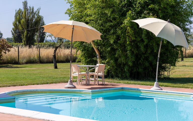 Villa Assisi: Außen, Draussen, Garten, Schwimmbad