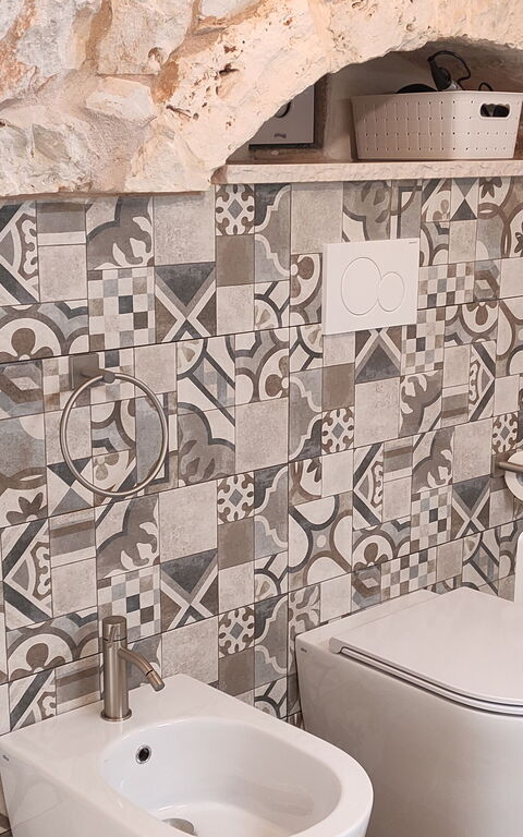 Trullo Santo Stefano: Bad