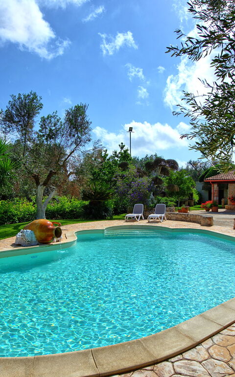 Lamia Santo Arcangelo: Draussen, Garten, Schwimmbad