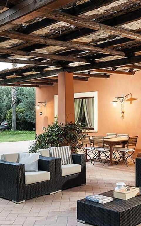 Villa Arangea: Außen, Garten