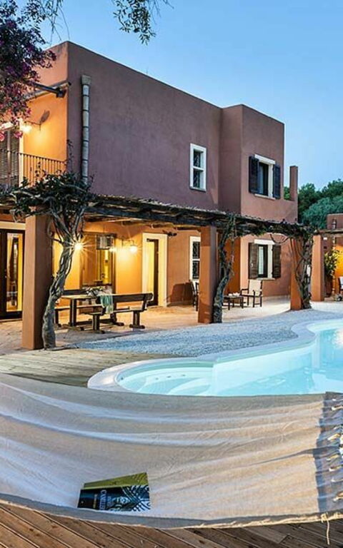 Villa Arangea: Außen, Schwimmbad