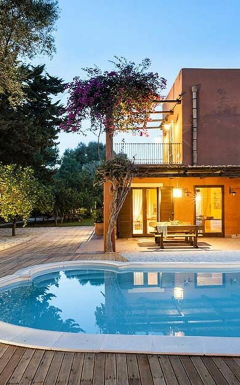 Villa Arangea: Außen, Schwimmbad