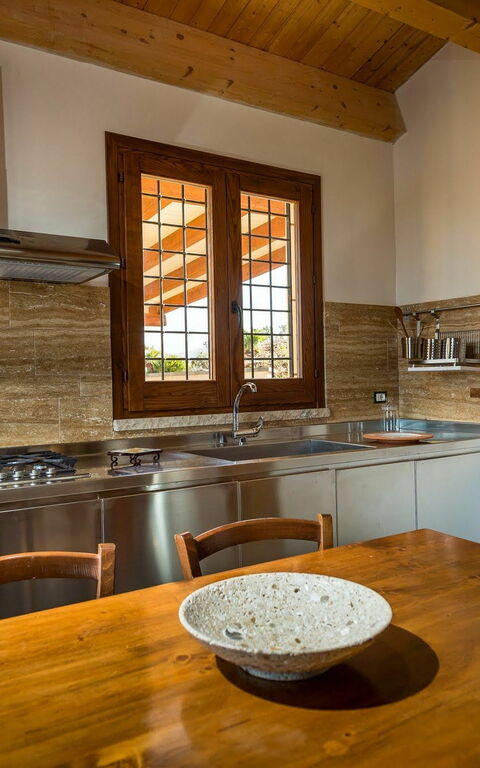 Villa Le Muse: Esszimmer, Küche