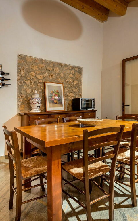 Villa Le Muse: Esszimmer, Wohnzimmer