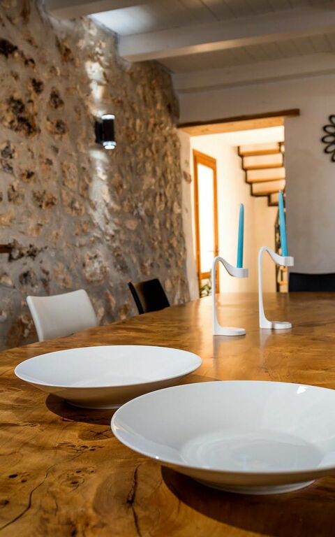 Villa Le Muse: Esszimmer, Wohnzimmer