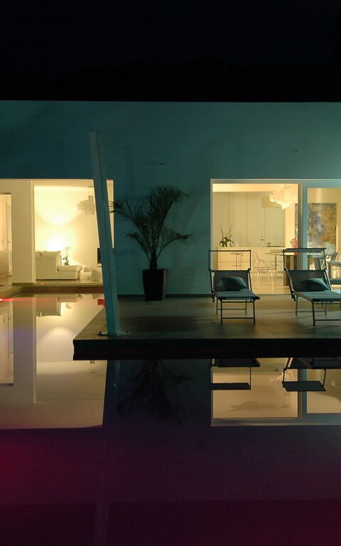 Villa Denari: Draussen, Schwimmbad