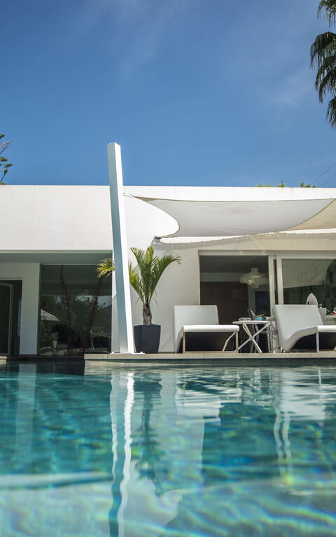 Villa Denari: Draussen, Schwimmbad