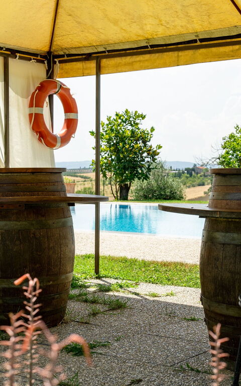 Casale Miro: Außen, Balkon / Terrasse / Patio, Draussen, Schwimmbad