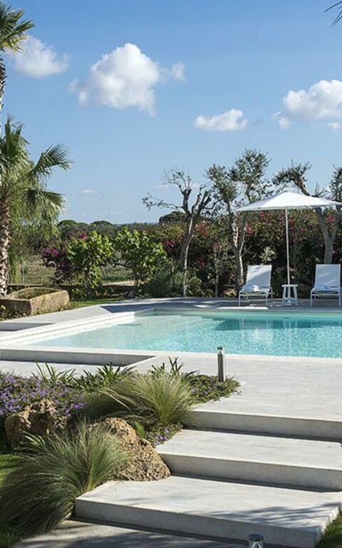 Villa Salinella: Garten, Schwimmbad