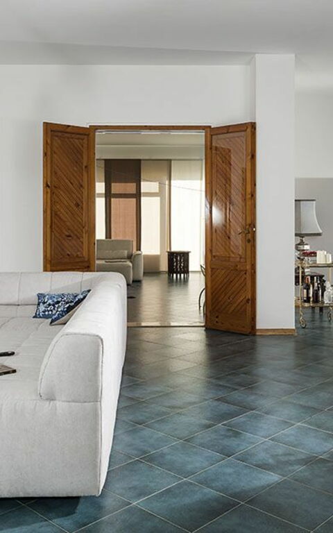 Villa Salinella: Esszimmer, Wohnzimmer