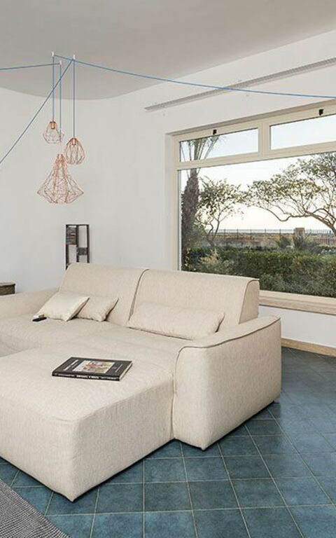 Villa Salinella: Esszimmer, Wohnzimmer