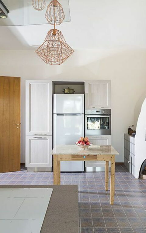 Villa Salinella: Küche