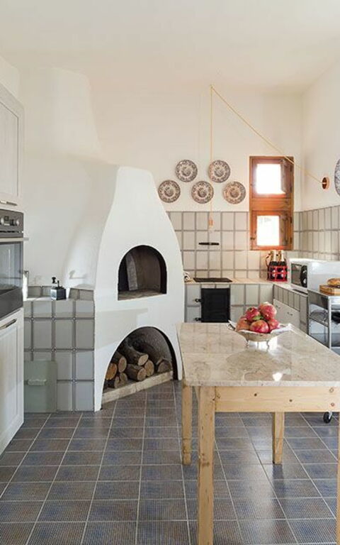 Villa Salinella: Küche