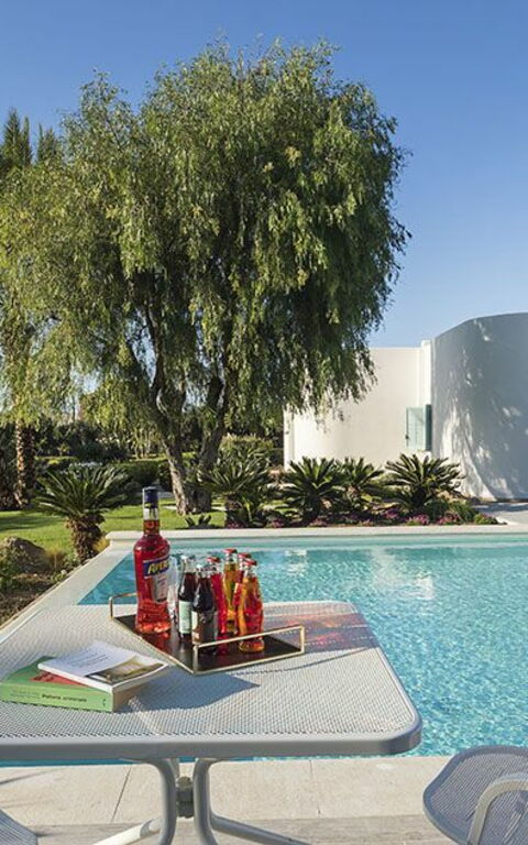 Villa Salinella: Garten, Schwimmbad