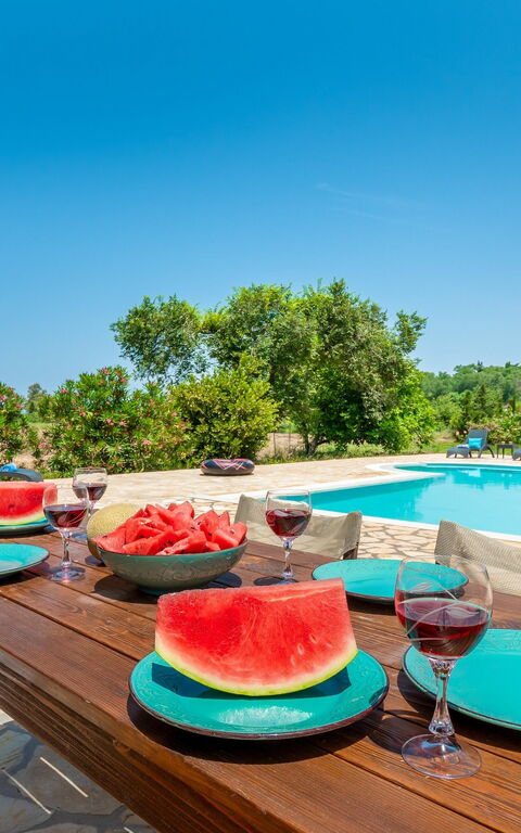 Beach Villa Joanna: Draussen, Schwimmbad