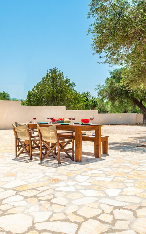 Beach Villa Joanna: Draussen