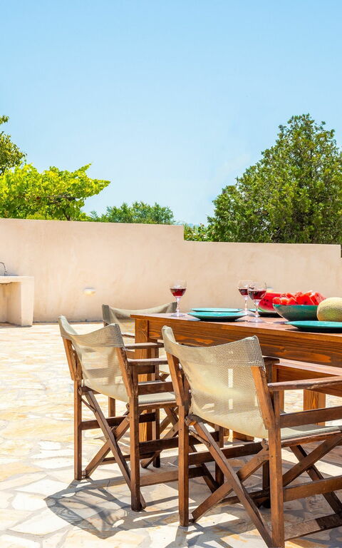 Beach Villa Joanna: Draussen